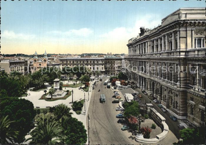 Roma Rom Piazza Cavour Justizbehoerde Kat Nr Kv Oldthing Ansichtskarten Italien Unsortiert