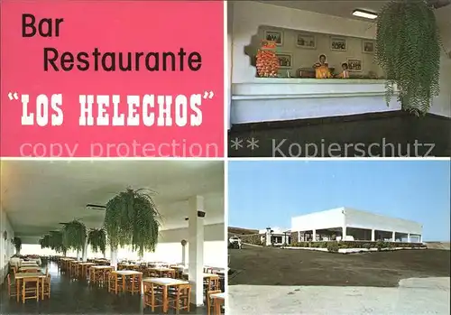Haria Bar Restaurante Los Helechos Tipico Canario Kat. Lanzarote Kanarische Inseln