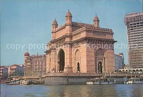Bombay Mumbai Gateway of India und Taj Mahal Hotel