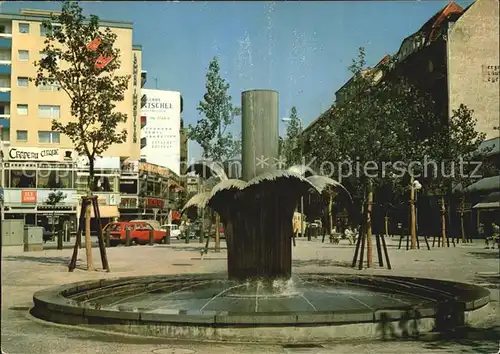 Berlin Adenauer Platz Brunnen Kat. Berlin