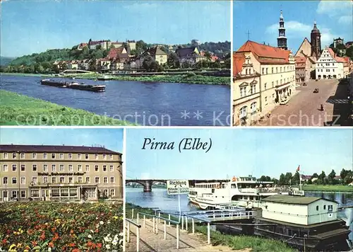 Pirna Elbe Hotel Schwarzer Adler Kat. Pirna