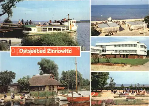 Zinnowitz Ostseebad Achterwasser Hafen Ferienheime Minigolf