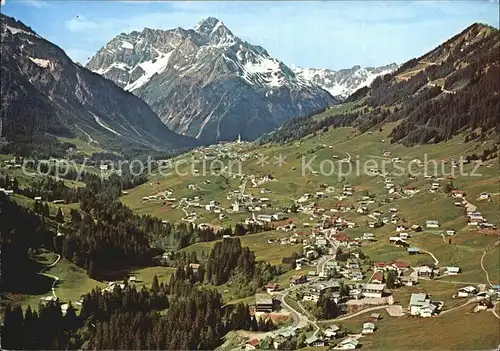 Hirschegg Kleinwalsertal Vorarlberg Widerstein Alpelspitze Heuberg Kat. Mittelberg