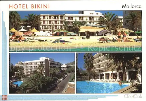 Cala Millor Mallorca Hotel Bikini Kat. Islas Baleares Spanien