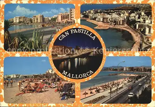 Can Pastilla Palma de Mallorca Strand Fliegeraufnahme Kat. Palma de Mallorca