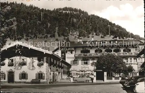 Wallgau Hotel Gasthof zur Post Kat. Wallgau