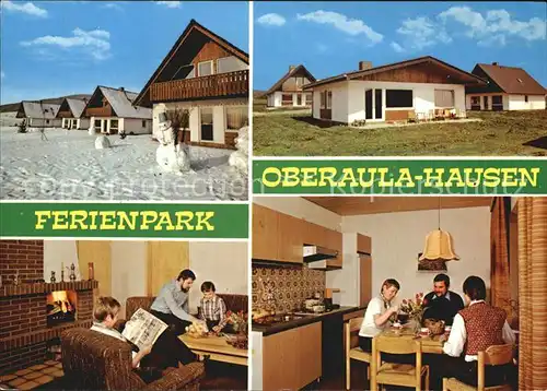 Oberaula Ferienpark Oberaula Hausen Kat. Oberaula