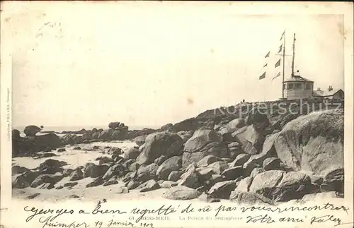 Beg Meil La Pointe du Semaphore Cote Kat. Fouesnant