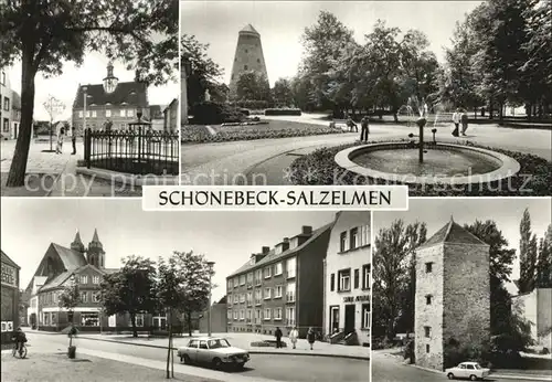 Bad Salzelmen Kreismuseum Kurpark Pfaennerstrasse Pfaennerturm Kat. Schoenebeck