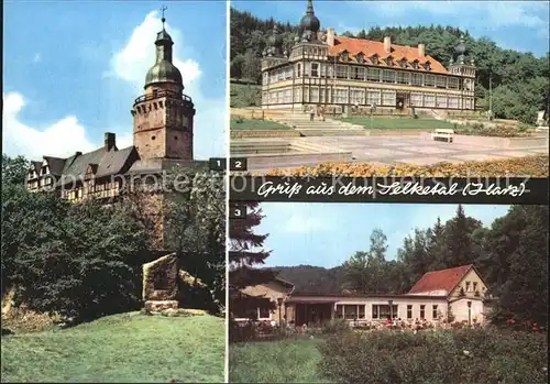 Selketal Staatl Museum Burg Falkenstein Alexisbad Ferienheim Geschwister Scholl Selkemuehle