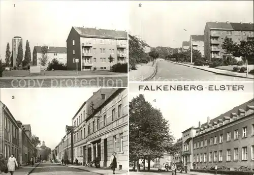 Falkenberg Elster Siedlung Voelkerfreundschaft Walther Rathenau Str Postamt Kat. Falkenberg Elster