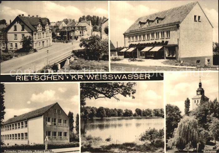 Rietschen Muskauer Str Landwarenhaus.. Ansichtskarten günstig