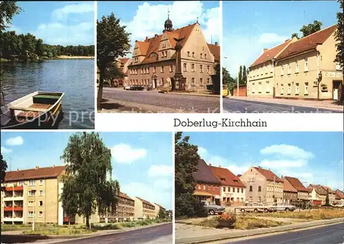 Doberlug Kirchhain Bad Erna Rathaus HOG Gruener Berg Bahnhofstr Hauptstr Kat. Doberlug Kirchhain