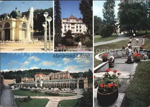 Marianske Lazne Vyznamne lazenske mesto v zapadnich Cechach Kat. Marienbad