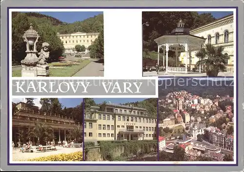 Karlovy Vary Sanatorium Richmond Pramen Svobody Kolonada Lazne VI Celkovy pohled Kat. Karlovy Vary Karlsbad