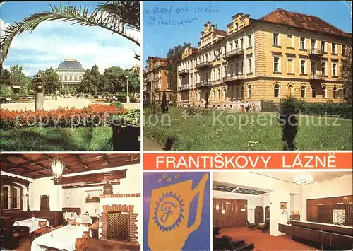 Frantiskovy Lazne Lazensky dum Rubeska Kat. Franzensbad
