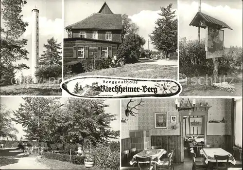 Riechheimer Berg Berggasthaus Kat. Erfurt