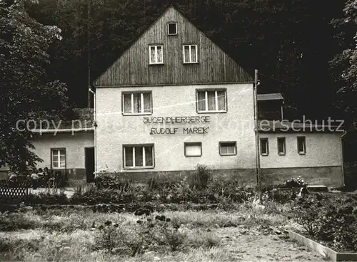 Neudorf Erzgebirge Jugendherberge Rudolf Marek Kat. Oberwiesenthal