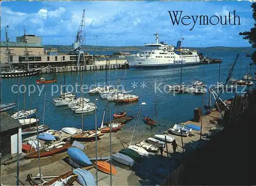 Weymouth Dorset Channel Islands Ferry Kat. Weymouth and Portland
