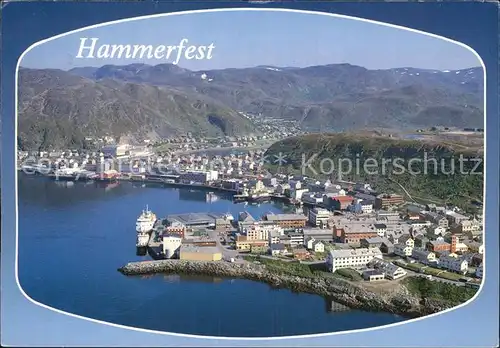 Hammerfest Fliegeraufnahme Kat. Hammerfest