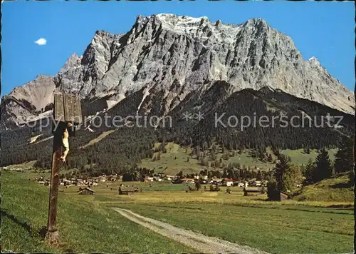 Ehrwald Tirol Zugspitzmassiv