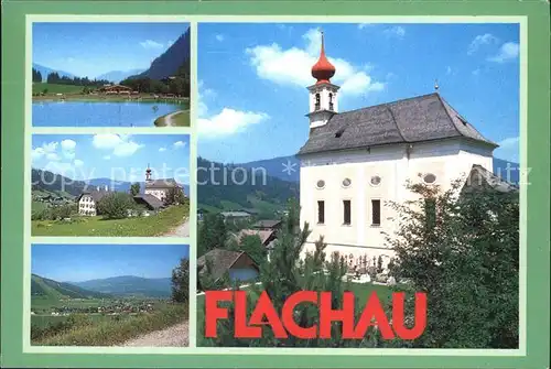 Flachau Teilansichten Kirche Kat. Flachau