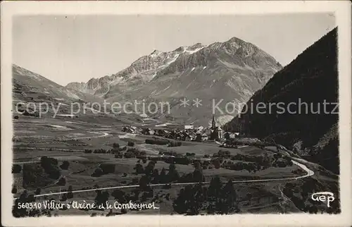 Villar d Arene Hautes Alpes Panorama et Pic de Combeynot Kat. Villar d Arene