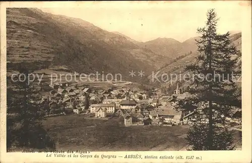Abries Vallee et les Gorges du Queyras autour de la Route des Alpes Kat. Abries