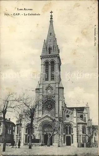 Gap Hautes Alpes La Cathedrale Kathedrale Kat. Gap