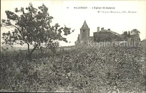 Villerest Eglise Saint Sulpice Kat. Villerest