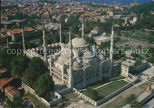 Istanbul Constantinopel Blaue Moschee Fliegeraufnahme Kat. Istanbul