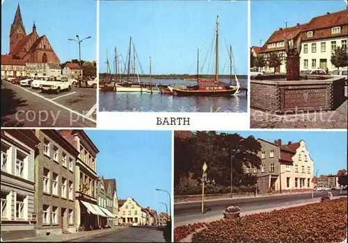 Barth Mole Brunnen am Markt Kat. Barth