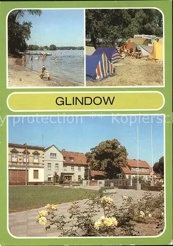 Glindow Camping Strand  Kat. Werder