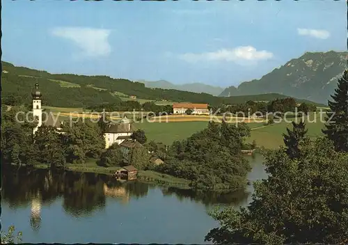 Untersberg Kloster Hoegelwoerth mit Dachstein  Kat. Salzburg
