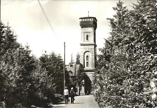 Annaberg Buchholz Erzgebirge Aussichtsturm auf dem Poehlberg  Kat. Annaberg