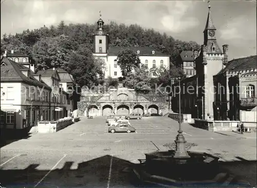 Leutenberg Thueringen Markt Kat. Leutenberg