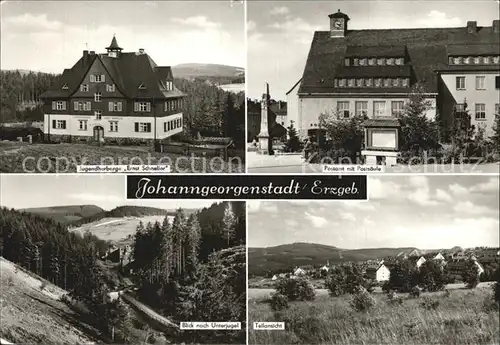 Johanngeorgenstadt Jugendherberge Ernst Schneller Postamt Kat. Johanngeorgenstadt