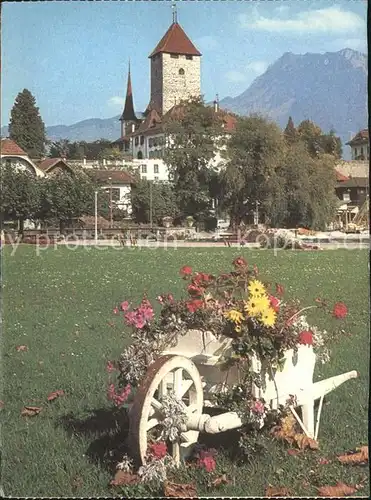 Spiez BE Schlosspartie Kat. Spiez