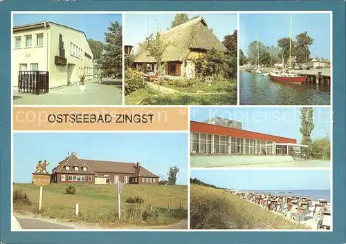 Zingst Ostseebad Restaurant Nordlicht Hafen Kurhaus Klaus Stoertebeker Kat. Zingst Darss