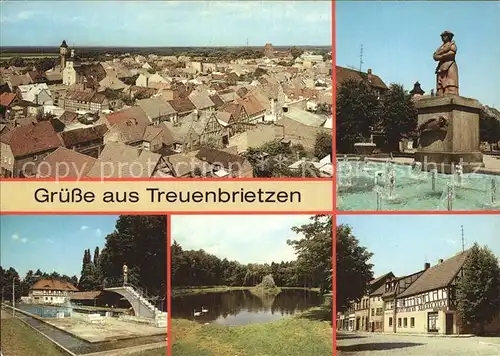 Treuenbrietzen Sabinchenbrunnen Freibad Kat. Treuenbrietzen