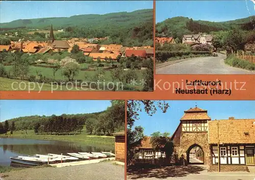 Neustadt Harz Kurhaus Gondelteich Torstrasse Kat. Neustadt Harz