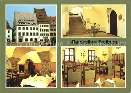 Freiberg Sachsen Ratskeller Kat. Freiberg