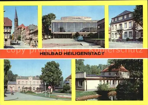 Heiligenstadt Eichsfeld Am Berge Rathaus Bahnhof Kneippbad Kat. Heiligenstadt