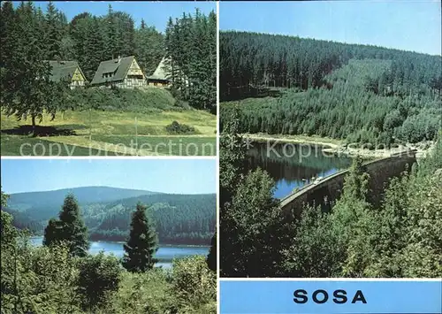 Sosa Erzgebirge Talsperre des Friedens Kat. Sosa