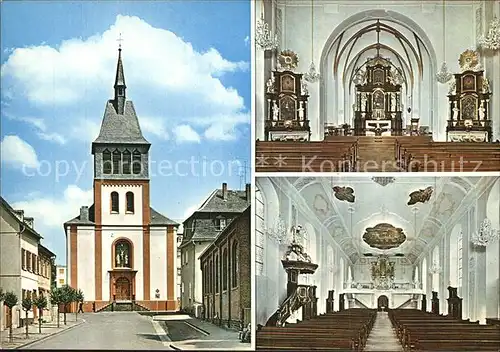 Hadamar Westerwald Katholishe Pfarrkirche St. Nepomuk Kat. Hadamar