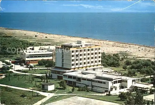 Ulcinj Grand Hotel Fliegeraufnahme mit Strand Kat. Montenegro