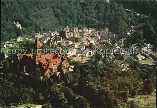 Clervaux Fliegeraufnahme Kat. Clervaux