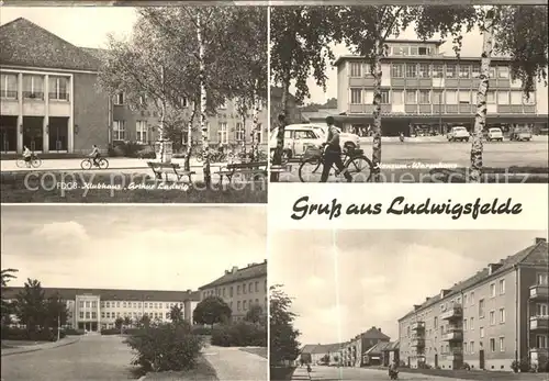 Ludwigsfelde Klubhaus Arthur Ludwig  Kat. Ludwigsfelde