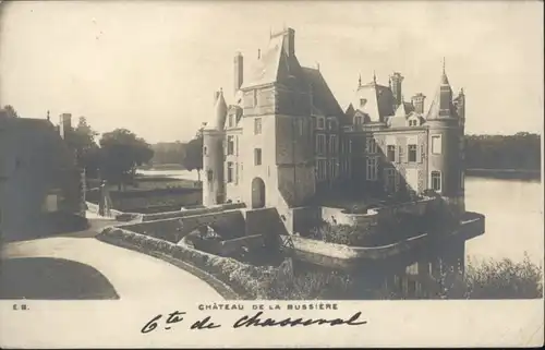 La Bussiere Loiret Chateau de la Bussiere * / La Bussiere /Arrond. de Montargis