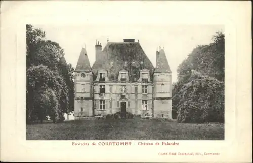 Courtomer Orne Chateau de Falandre * / Courtomer /Arrond. d Alencon